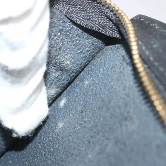 LOUIS VUITTON Epi Trousse Crete Clutch Bag Black M48402 LV Auth 68357 - Picture 11 of 14